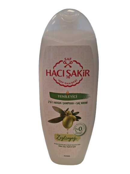Šampon & gel za tuširanje z oljčnim oljem Haci Sakir 500ml
