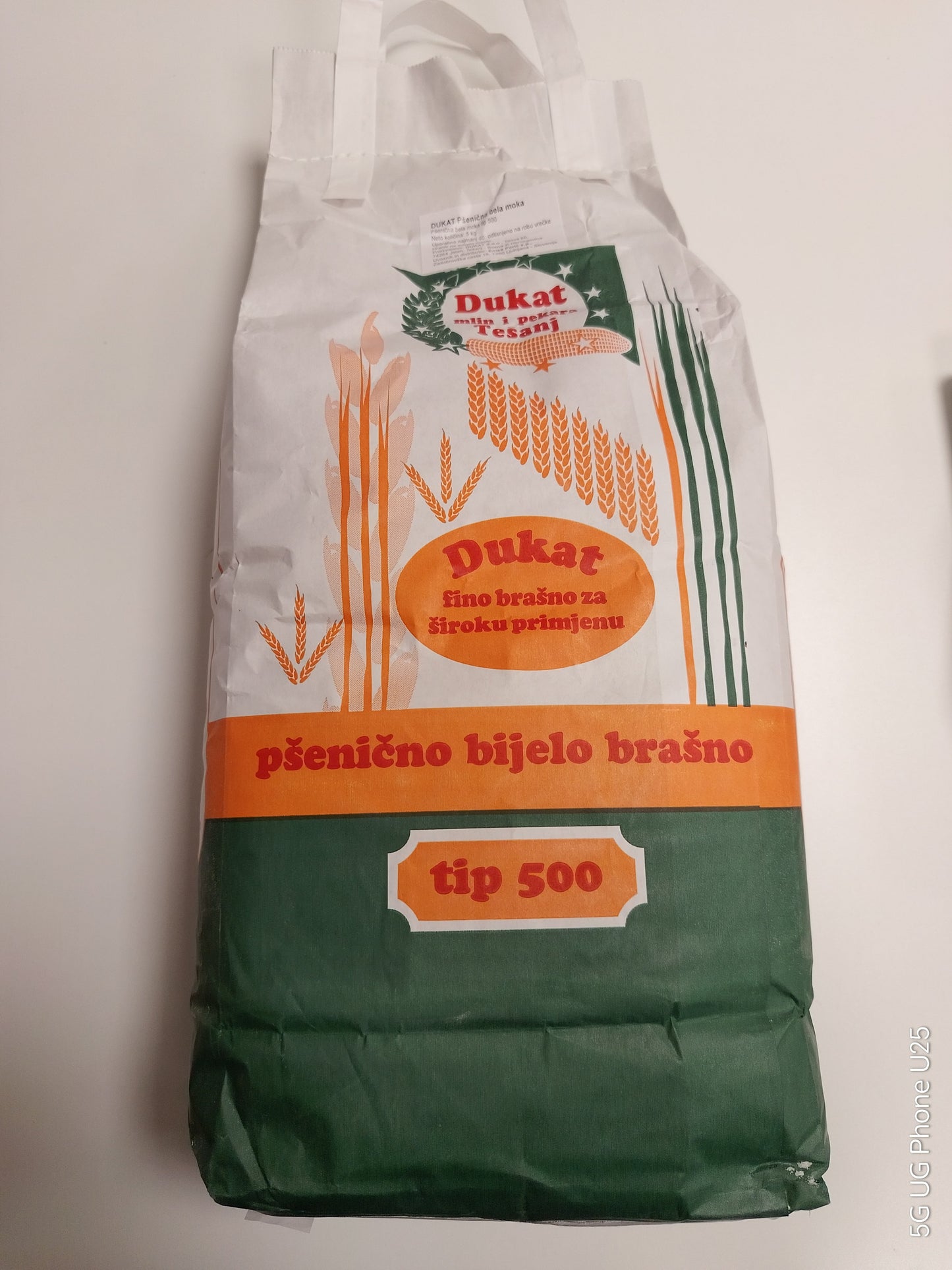 Dukat bela pšenična moka tip500 5kg