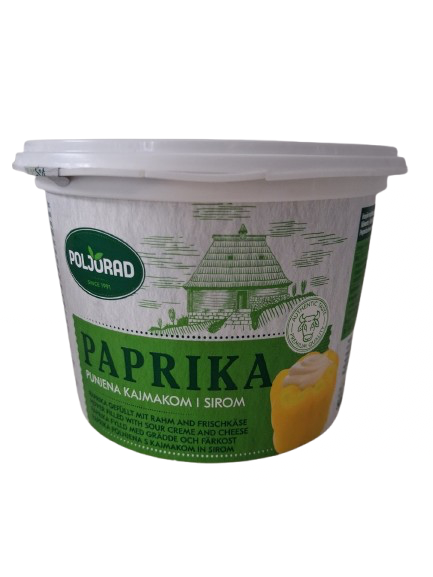 Paprika kajmak in sir - 500g