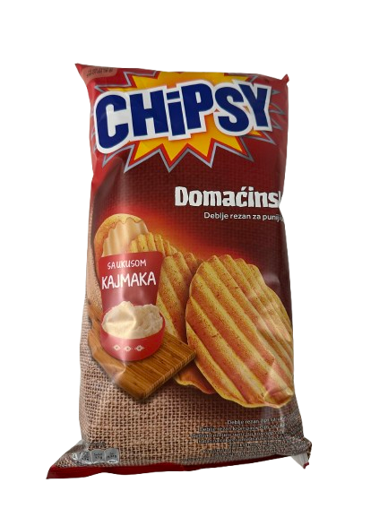 Chips z okusom kajmaka 