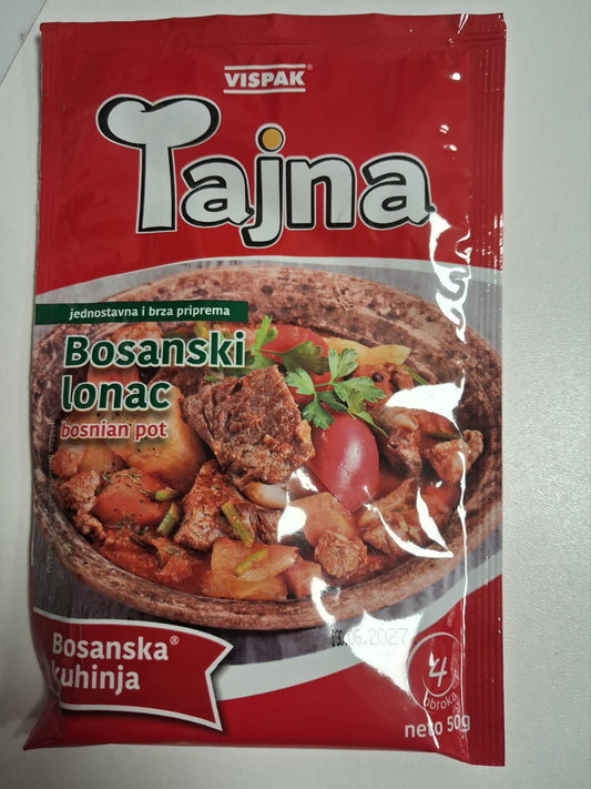Tajna začimba za bosanski lonec 50g