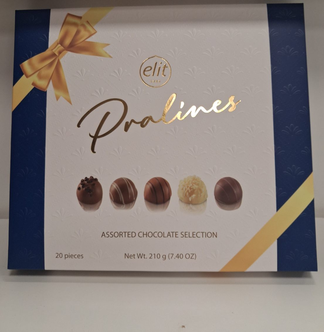 Pralineji - asortiman čokoladnih pralinejev 210g