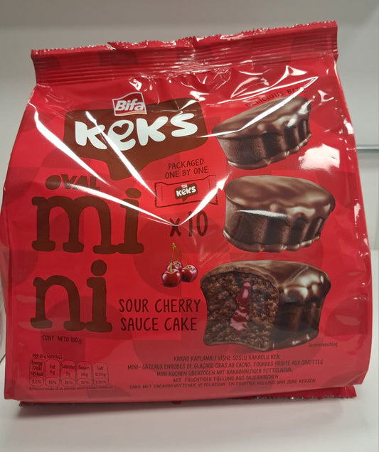 Bifa čokoladni mini cake s češnjevim polnilom  180g