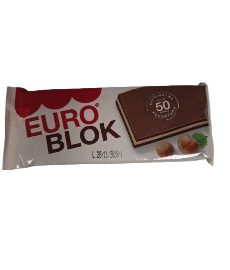 Euroblock čokolada 90g
