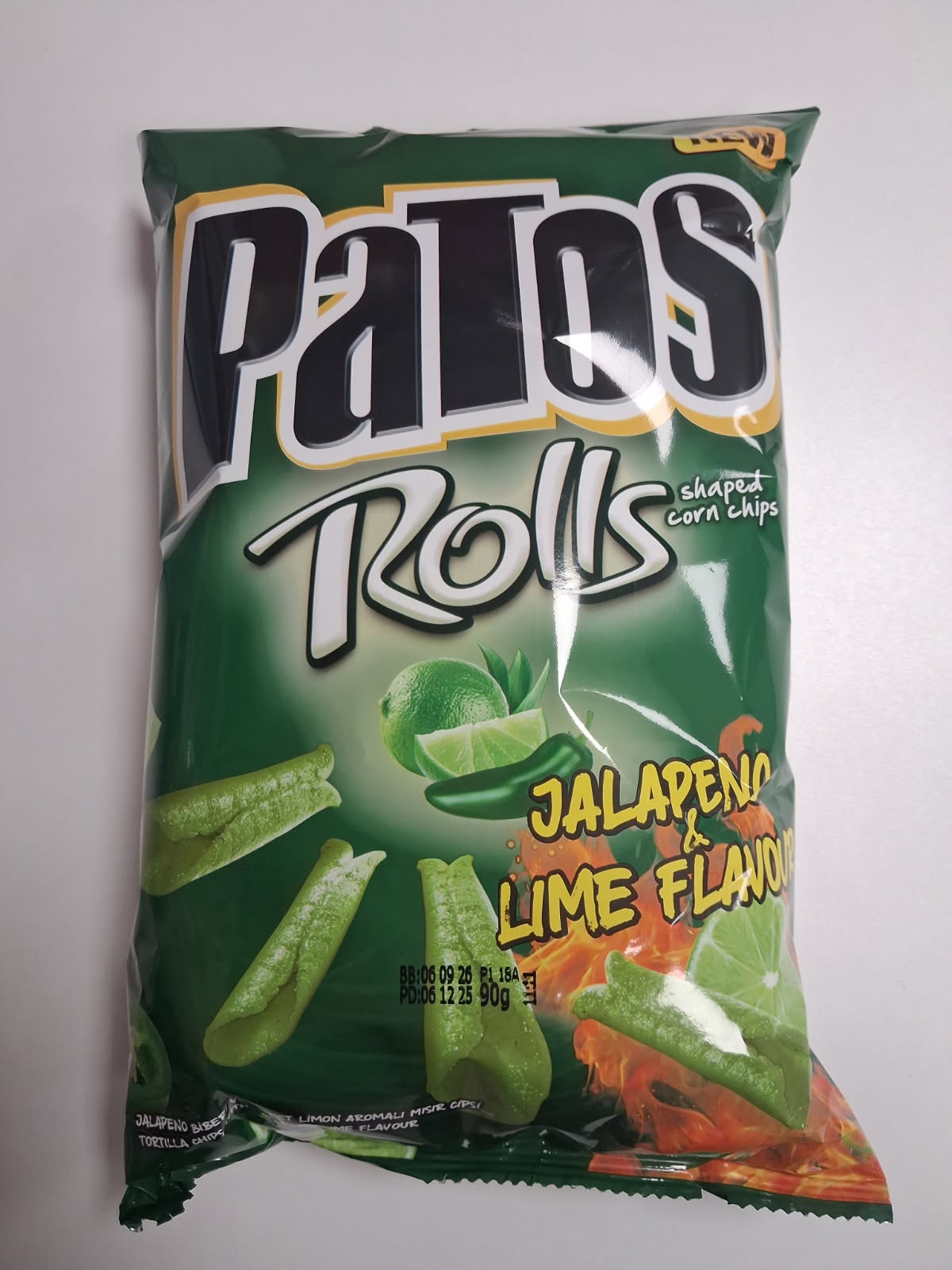 Patos jalapeno & limeta 90g