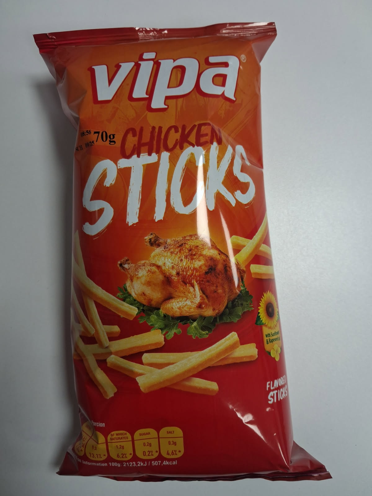 Vipa sticks piščanec 70g