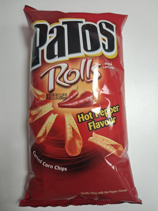 Patos Rolls hot pepper 100g
