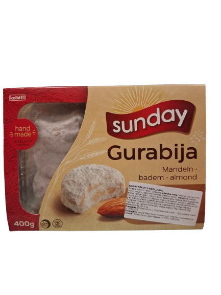 Gurabija ročno delane 400g