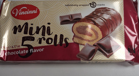 Mini rolls s čokolado 175g
