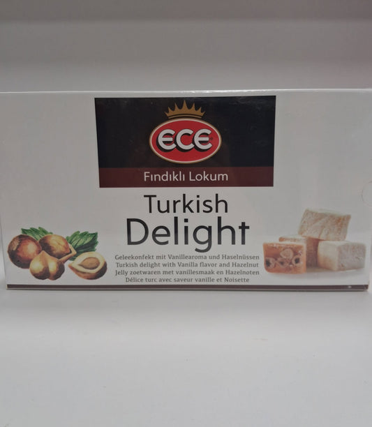 Turški lokum z lešniki in vanilijo 400g