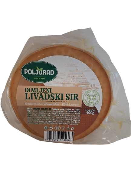 Livadski dimljeni sir Poljorad 400g