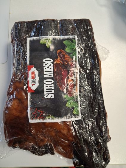 Suho goveje meso Edin Babič Visoko 1kg - 2.2 kategorija